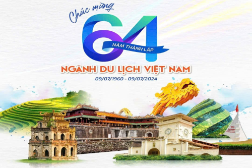 Chúc mừng 64 năm ngày Du lịch Việt Nam (9/7/1960 - 9/7/2024)